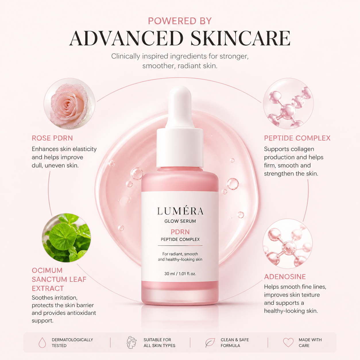 Luméra Glow Serum – Radiant Skin with PDRN & Peptides